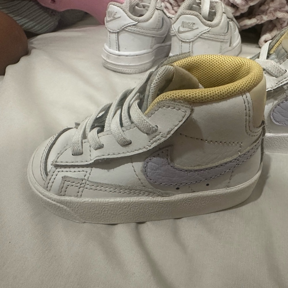 Toddler 5C Air Force 1 and Nike Blazer both for 40$